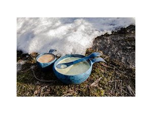 KUPILKA JUNIOR SET BOWL 330 ML + KUKSA 120 ML + SPORK 165 - CONIFER (GREEN) - KUKSA{% if kategorie.adresa_nazvy[0] != zbozi.kategorie.nazev %} - BUSHCRAFT, REENACTMENT, HANDWERK{% endif %}