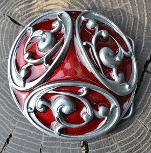 RED TRISKELION, BELT BUCKLE - CUSTOM MADE BELTS{% if kategorie.adresa_nazvy[0] != zbozi.kategorie.nazev %} - LEATHER PRODUCTS{% endif %}