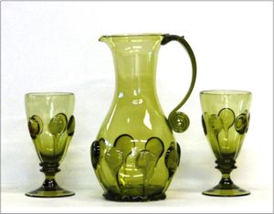 PERCHTA, SET OF MEDIEVAL GLASS 2 + 1 - HISTORICAL GLASS{% if kategorie.adresa_nazvy[0] != zbozi.kategorie.nazev %} - CERAMICS, GLASS{% endif %}