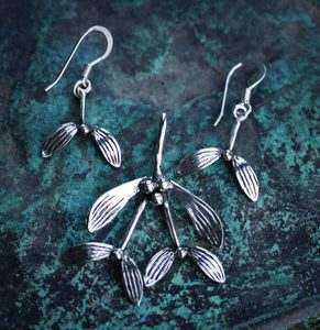 DRUID MISTLETOE - SET, SILVER - JEWELLERY SETS{% if kategorie.adresa_nazvy[0] != zbozi.kategorie.nazev %} - SILVER JEWELLERY{% endif %}