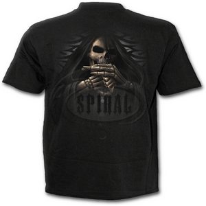 BONE FINGER - T-SHIRT BLACK - MEN'S T-SHIRTS, SPIRAL DIRECT{% if kategorie.adresa_nazvy[0] != zbozi.kategorie.nazev %} - T-SHIRTS, BOOTS{% endif %}