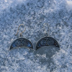 LUNICE EARRINGS GREAT MORAVIA SILVER 925 - EARRINGS{% if kategorie.adresa_nazvy[0] != zbozi.kategorie.nazev %} - SILVER JEWELLERY{% endif %}