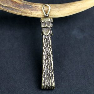 SVANTEVIT, SLAVIC GOD, PENDANT, ZINC, ANTIQUE BRASS - ALL PENDANTS, OUR PRODUCTION{% if kategorie.adresa_nazvy[0] != zbozi.kategorie.nazev %} - JEWELLERY - BRONZE, ZINC{% endif %}