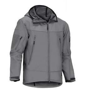 HARPAGUS SOFTSHELL HOODY JACKE - SOLID ROCK - JACKE - SOFT SHELL UND ANDERE{% if kategorie.adresa_nazvy[0] != zbozi.kategorie.nazev %} - BUSHCRAFT{% endif %}