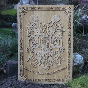 THOR WALL DECORATION PLAQUETTE 32 X 45 CM - HOLZFIGUREN{% if kategorie.adresa_nazvy[0] != zbozi.kategorie.nazev %} - HOLZPRODUKTE{% endif %}