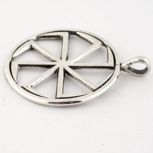 SLAVIC SUN WHEEL TALISMAN, SILVER AG 925, PENDANT - PENDANTS{% if kategorie.adresa_nazvy[0] != zbozi.kategorie.nazev %} - SILVER JEWELLERY{% endif %}