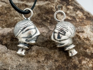 CELTIC HEAD, SILVER, PENDANT - PENDANTS{% if kategorie.adresa_nazvy[0] != zbozi.kategorie.nazev %} - SILVER JEWELLERY{% endif %}