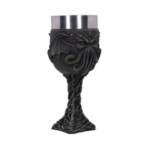 CTHULHU'S THIRST GOBLET LOVECRAFT OCTOPUS MONSTER WINE GLASS - TASSEN, KELCHE{% if kategorie.adresa_nazvy[0] != zbozi.kategorie.nazev %} - FIGUREN, DEKORATIONEN{% endif %}