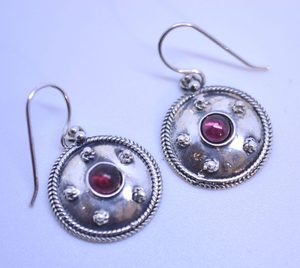 ANTICA ROMA, STERLING SILVER EARRINGS WITH A GEM - EARRINGS{% if kategorie.adresa_nazvy[0] != zbozi.kategorie.nazev %} - SILVER JEWELLERY{% endif %}