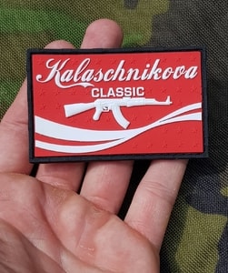 KALASCHNIKOVA, RUBBER PATCH - PATCHES UND MARKIERUNG{% if kategorie.adresa_nazvy[0] != zbozi.kategorie.nazev %} - BUSHCRAFT{% endif %}