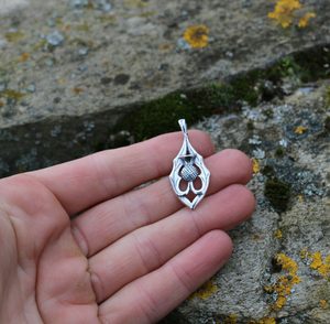 ALBA - SCOTTISH THISTLE, PENDANT, SILVER - PENDANTS{% if kategorie.adresa_nazvy[0] != zbozi.kategorie.nazev %} - SILVER JEWELLERY{% endif %}