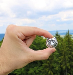 BEAR PENDANT, SILLVER - PENDANTS{% if kategorie.adresa_nazvy[0] != zbozi.kategorie.nazev %} - SILVER JEWELLERY{% endif %}