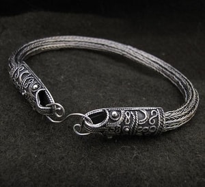 VIKING KNIT, WIKINGER, ARMBAND, SILBER 925 - ARMBÄNDER{% if kategorie.adresa_nazvy[0] != zbozi.kategorie.nazev %} - SILBER SCHMUCKSTÜCKE{% endif %}