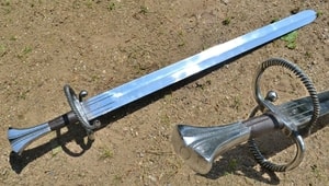 KATZBALGER, RENAISSANCE ARMING SWORD - FALCHIONS, SCOTLAND, OTHER SWORDS{% if kategorie.adresa_nazvy[0] != zbozi.kategorie.nazev %} - WEAPONS - SWORDS, AXES, KNIVES{% endif %}