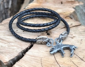 CELTIC BOAR, PENDANT, LEATHER BOLO - CELTIC PENDANTS{% if kategorie.adresa_nazvy[0] != zbozi.kategorie.nazev %} - JEWELLERY - BRONZE, ZINC{% endif %}