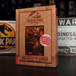 JURASSIC PARK INGOT MOSQUITO IN AMBER LIMITED EDITION - JURASSIC PARK{% if kategorie.adresa_nazvy[0] != zbozi.kategorie.nazev %} - LIZENZIERTE PRODUKTE - FILME, SPIELE{% endif %}