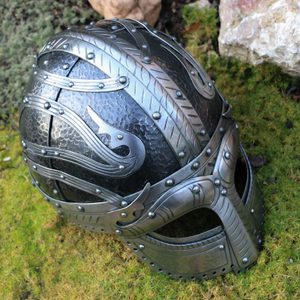 VENDEL, A LUXURIOUS VIKING HELMET - VIKING AND NORMAN HELMETS{% if kategorie.adresa_nazvy[0] != zbozi.kategorie.nazev %} - ARMOUR HELMETS, SHIELDS{% endif %}