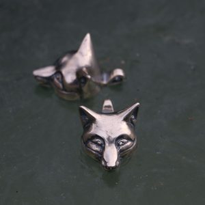 CELTIC FOX, HEAD, PENDANT, STERLING SILVER - PENDANTS{% if kategorie.adresa_nazvy[0] != zbozi.kategorie.nazev %} - SILVER JEWELLERY{% endif %}