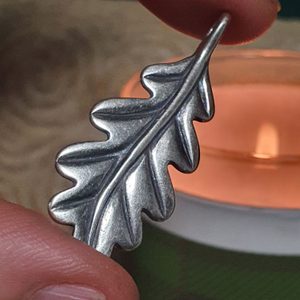 OAK LEAF, SILVER PENDANT, AG 925 - PENDANTS{% if kategorie.adresa_nazvy[0] != zbozi.kategorie.nazev %} - SILVER JEWELLERY{% endif %}