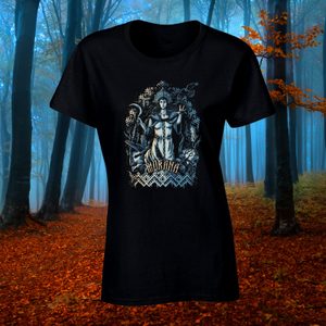 MORANA, GODDESS OF DEATH, COLORED WOMEN'S T-SHIRT - WOMEN'S T-SHIRTS{% if kategorie.adresa_nazvy[0] != zbozi.kategorie.nazev %} - NAAV{% endif %}