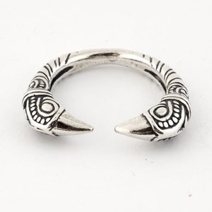 VIKING RAVEN HEAD RING, SILVER 925 - RINGS{% if kategorie.adresa_nazvy[0] != zbozi.kategorie.nazev %} - SILVER JEWELLERY{% endif %}