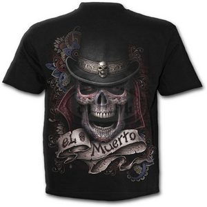 EL MUERTO - T-SHIRT BLACK - HERREN-T-SHIRTS, SPIRAL DIRECT{% if kategorie.adresa_nazvy[0] != zbozi.kategorie.nazev %} - T-SHIRTS, BOOTS - ROCK MUSIC{% endif %}