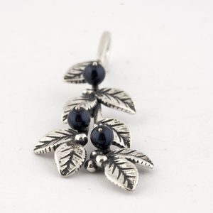 BLUEBERRIES, PENDANT, SILVER - PENDANTS WITH GEMSTONES, SILVER{% if kategorie.adresa_nazvy[0] != zbozi.kategorie.nazev %} - SILVER JEWELLERY{% endif %}