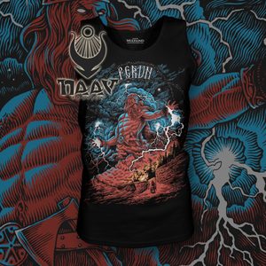 PERUN, SLAVIC GOD OF THUNDER, TANK TOP - TANK TOPS{% if kategorie.adresa_nazvy[0] != zbozi.kategorie.nazev %} - T-SHIRTS, BOOTS{% endif %}