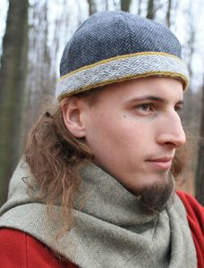 VIKING CAP WITH RIGID WOVEN HEDDLE BELT, BIRKA - HATS FOR MEN{% if kategorie.adresa_nazvy[0] != zbozi.kategorie.nazev %} - SHOES, COSTUMES{% endif %}