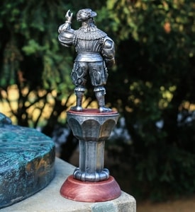 LANDSKNECHT, 16TH CENTURY, LARGE TIN FIGURE - PEWTER FIGURES{% if kategorie.adresa_nazvy[0] != zbozi.kategorie.nazev %} - PAGAN DECORATIONS{% endif %}