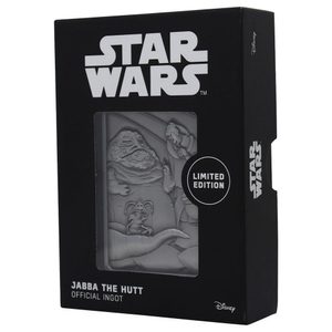 STAR WARS ICONIC SCENE COLLECTION LIMITED EDITION INGOT JABBA THE HUT - STAR WARS{% if kategorie.adresa_nazvy[0] != zbozi.kategorie.nazev %} - LIZENZIERTE PRODUKTE - FILME, SPIELE{% endif %}