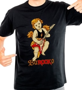 T-SHIRT BAROCKO - T-SHIRTS, THE MOUNTAIN{% if kategorie.adresa_nazvy[0] != zbozi.kategorie.nazev %} - T-SHIRTS, BOOTS - ROCK MUSIC{% endif %}