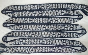 HEDDLE BELT - TABLET WOVEN STRAP XIII, 1 METER - DECORATIVE TEXTILE BELTS{% if kategorie.adresa_nazvy[0] != zbozi.kategorie.nazev %} - SHOES, COSTUMES{% endif %}