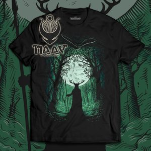 HERNE, THE GUARDIAN OF THE FOREST, T-SHIRT - HEIDNISCHE T-SHIRTS{% if kategorie.adresa_nazvy[0] != zbozi.kategorie.nazev %} - T-SHIRTS, BOOTS - ROCK MUSIC{% endif %}