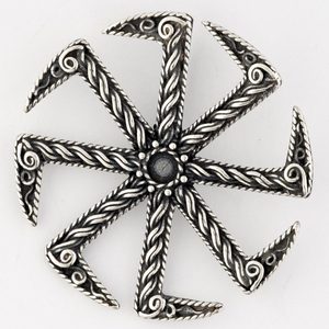 KOLOVRAT, SLAWISCHES SYMBOL DER SONNE, ANHÄNGER, SILBER 925 - ANHÄNGER - SCHMUCK, SILBER{% if kategorie.adresa_nazvy[0] != zbozi.kategorie.nazev %} - SILBER SCHMUCKSTÜCKE{% endif %}