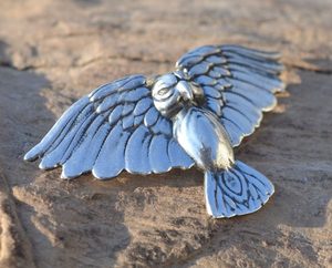 ATHENE NOCTUA, STERLING SILVER LITTLE OWL PENDANT, SMALL - PENDANTS{% if kategorie.adresa_nazvy[0] != zbozi.kategorie.nazev %} - SILVER JEWELLERY{% endif %}