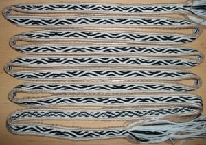 TABLET WOVEN HANDMADE BELT, 1M - DECORATIVE TEXTILE BELTS{% if kategorie.adresa_nazvy[0] != zbozi.kategorie.nazev %} - SHOES, COSTUMES{% endif %}