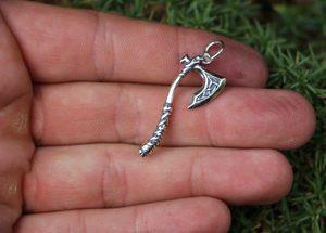 WARIOR'S AXE, PENDANT SILVER 925 - PENDANTS{% if kategorie.adresa_nazvy[0] != zbozi.kategorie.nazev %} - SILVER JEWELLERY{% endif %}