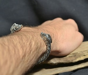 COLLACH, CELTIC BOAR, STERLING SILVER BRACELET - BRACELETS{% if kategorie.adresa_nazvy[0] != zbozi.kategorie.nazev %} - SILVER JEWELLERY{% endif %}