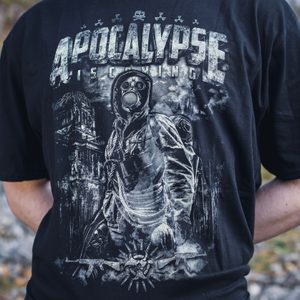 PREPPER - APOCALYPSE IS COMING, T-SHIRT B&W - HEIDNISCHE T-SHIRTS{% if kategorie.adresa_nazvy[0] != zbozi.kategorie.nazev %} - T-SHIRTS, BOOTS - ROCK MUSIC{% endif %}