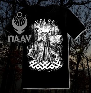 VELES, SLAVIC GOD, MEN'S T-SHIRT BLACK AND WHITE - PAGAN T-SHIRTS NAAV FASHION{% if kategorie.adresa_nazvy[0] != zbozi.kategorie.nazev %} - T-SHIRTS, BOOTS{% endif %}