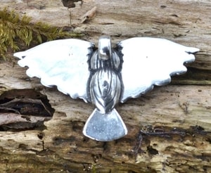 ATHENE NOCTUA - OWL, SILVER PENDANT - LARGE - PENDANTS{% if kategorie.adresa_nazvy[0] != zbozi.kategorie.nazev %} - SILVER JEWELLERY{% endif %}