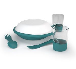 DINE DUO KIT TURQUOISE - BESTECK, EINANDER DOSEN{% if kategorie.adresa_nazvy[0] != zbozi.kategorie.nazev %} - BUSHCRAFT{% endif %}