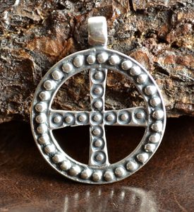 SLAVIC SOLAR CROSS, EMPIRE OF MORAVIA MAGNA, SILVER PENDANT, AG 925 - PENDANTS{% if kategorie.adresa_nazvy[0] != zbozi.kategorie.nazev %} - SILVER JEWELLERY{% endif %}