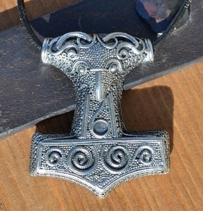 SCANIA, THOR HAMMER, SWEDEN, PEWTER PENDANT - VIKING PENDANTS{% if kategorie.adresa_nazvy[0] != zbozi.kategorie.nazev %} - JEWELLERY - BRONZE, ZINC{% endif %}