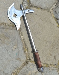 SINGLE HANDED MEDIEVAL WAR AXE, REPLICA, CENTRAL EUROPE - AXES, POLEWEAPONS{% if kategorie.adresa_nazvy[0] != zbozi.kategorie.nazev %} - WEAPONS - SWORDS, AXES, KNIVES{% endif %}