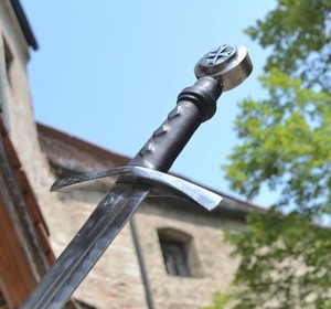 RENOLD, SINGLE HANDED SWORD FOR COMBAT - MEDIEVAL SWORDS{% if kategorie.adresa_nazvy[0] != zbozi.kategorie.nazev %} - WEAPONS - SWORDS, AXES, KNIVES{% endif %}