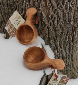 KUKSA, VISAKUKSA, BIRCH BOWL FROM LAPLAND - DISHES, SPOONS, COOPERAGE{% if kategorie.adresa_nazvy[0] != zbozi.kategorie.nazev %} - WOOD{% endif %}