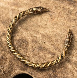 VIKING CROW, MAMMEN, RAVEN, BRACELET, BRASS - BRONZE HISTORICAL JEWELS{% if kategorie.adresa_nazvy[0] != zbozi.kategorie.nazev %} - JEWELLERY - BRONZE, ZINC{% endif %}