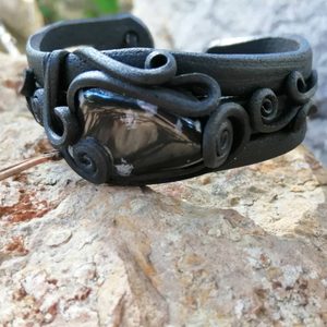 OBSIDIAN  BRACELET - FANTASY JEWELS{% if kategorie.adresa_nazvy[0] != zbozi.kategorie.nazev %} - JEWELLERY - BRONZE, ZINC{% endif %}